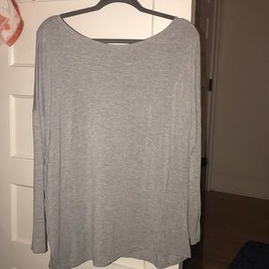 long sleeve piko t-shirt
